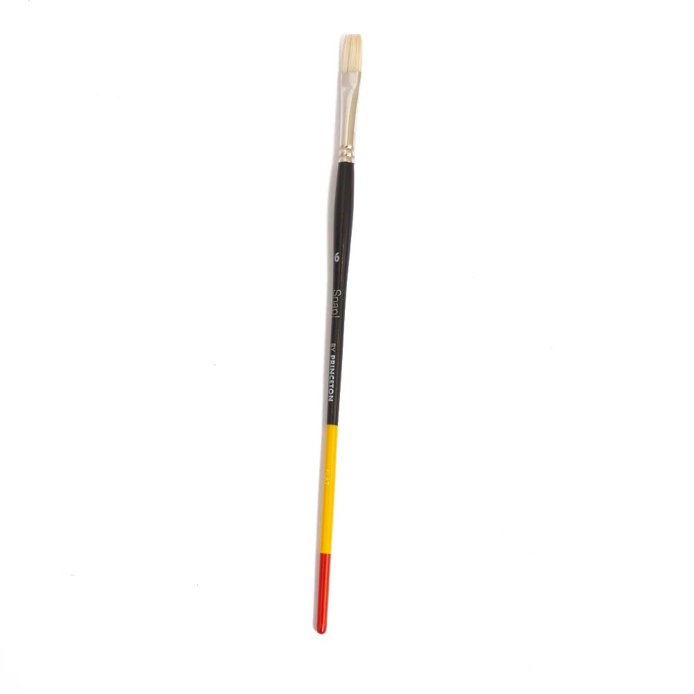 Princeton, Brush, Art & School, Snap, Bristle Brush, Flat, 6, Long Handle, 402197